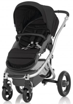 Бебешка комбинирана количка Britax Romer AFFINITY Black Thunder/Silver Chassis