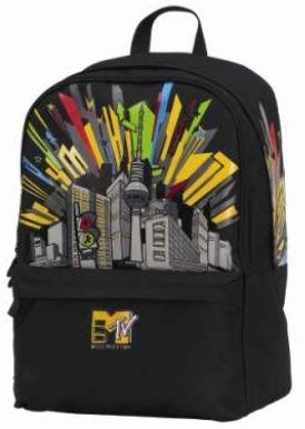 Stationary Team Детска раница MTV BTC12 голяма - Цветна