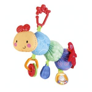 Мека играчка за бебешка количка *Гъсеница* Fisher Price Link ’n Go Stroller Toy