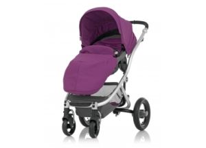 Бебешка комбинирана количка Britax Romer AFFINITY Cool Berry/Silver Chassis