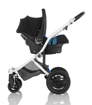 Бебешка комбинирана количка Britax Romer AFFINITY Cool Berry/Silver Chassis
