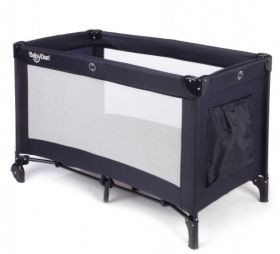 Сгъваема бебешка кошара на едно ниво BabyDan Navy Blue