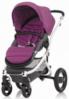 Бебешка комбинирана количка Britax Romer AFFINITY Cool Berry/White Chassis