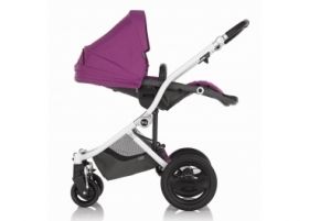 Бебешка комбинирана количка Britax Romer AFFINITY Cool Berry/White Chassis