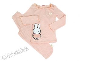 SunCity - Детска пижама *Miffy Peach*