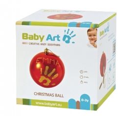 BabyART Коледна топка Baby Art Timeless Classic Christmas Ball