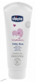 Chicco - Бебешки хидратиращ крем Baby Moments 100 ml.