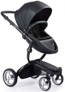 Бебешка комбинирана количка MIMA Xari FLAIR Black Black
