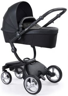 Бебешка комбинирана количка MIMA Xari FLAIR Black Black