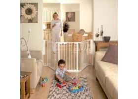 BabyDan Бебешка кошара за игра BabyDEN Black