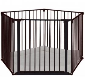 BabyDan Бебешка кошара за игра BabyDEN Black