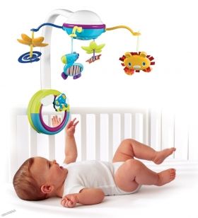 Bright Starts - Музикална въртележка за легло Dream Along Mobile™