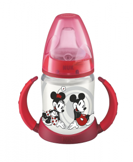 NUK FC РР шише 150мл със силликонов накрайник за сок Mickey 6+ мес.
