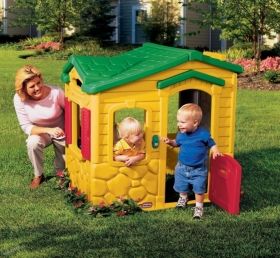 Little Tikes - Детска къща със звънец Magic Doorbell Playhouse
