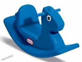 Little Tikes - Детска люлка Rocking Horse Primary Blue