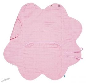 WallaBoo - Бебешко одеяло за повиване Baby Wrap Summer - Pink