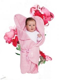 WallaBoo - Бебешко одеяло за повиване Baby Wrap Summer - Pink
