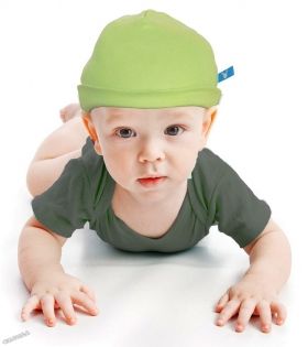 WallaBoo - Бебешка шапка Baby Hat - Lilly Green