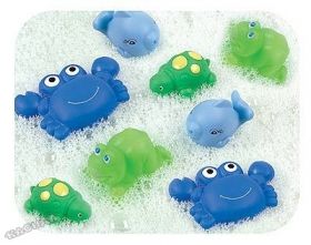 Playgro Животни за баня 8 бр. за момче