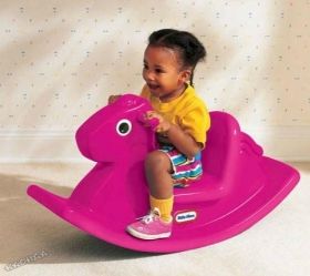 Little Tikes - Детска люлка Rocking Horse Magenta