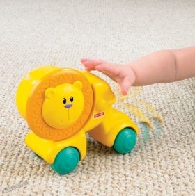 Fisher Price - Забавна играчка за бутане Growing Baby™ Press And Crawl Lion