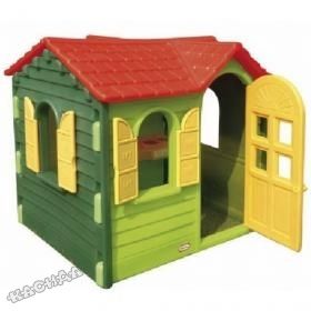 Little Tikes - Детска къща за игра Country Cottage Kid`s Playhouse Evergreen