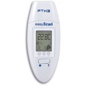 Visiomed Термометър за ухо и чело EasyScan - бял