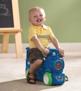 Little Tikes - Детска кола за бутане Sit & Roll Train