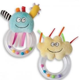 Taf Toys - Плюшена дрънкалка с ринг