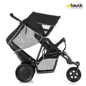 Бебешка количка за две деца Hauck FreeRider Black 2014