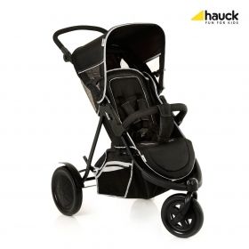 Бебешка количка за две деца Hauck FreeRider Black 2014