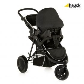 Бебешка количка за две деца Hauck FreeRider Black 2014
