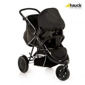 Бебешка количка за две деца Hauck FreeRider Black 2014