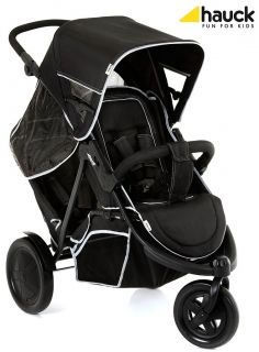 Бебешка количка за две деца Hauck FreeRider Black 2014