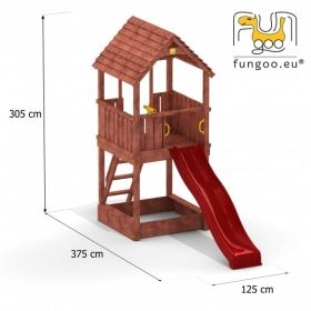 Детска площадка за игра с пързалка Fungoo Joy