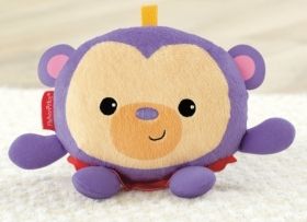 Бебешка смееща се топка Fisher Price Giggle Gang Маймунка