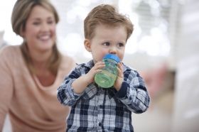 AVENT - Чаша за лесен преход без дръжки 260мл - розова