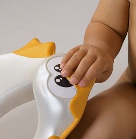 Детска седалка за тоалетна чиния OKBaby ДУКА - бяло