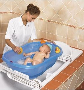 Бебешка анатомична вана ОНДА ЕВОЛЮШЪН OkBaby Корал
