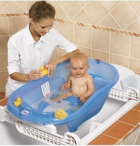 Бебешка анатомична вана ОНДА ЕВОЛЮШЪН OkBaby Корал