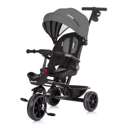 Chipolino- Детска триколка Max Sport сива