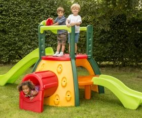 Little Tikes - Детска катерушка с пързалки Double Decker Superslide - Evergreen