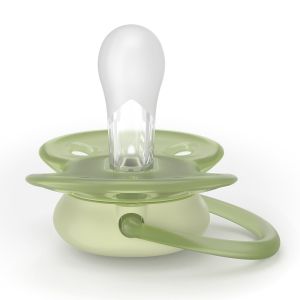 Philips AVENT -  Бебешко шише Natural Response със залъгалка светещи