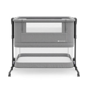KinderKraft NESTEE GROW 2 бебешка кошара dark grey